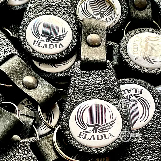 Llaveros con tira de cuero - Personalizado 3